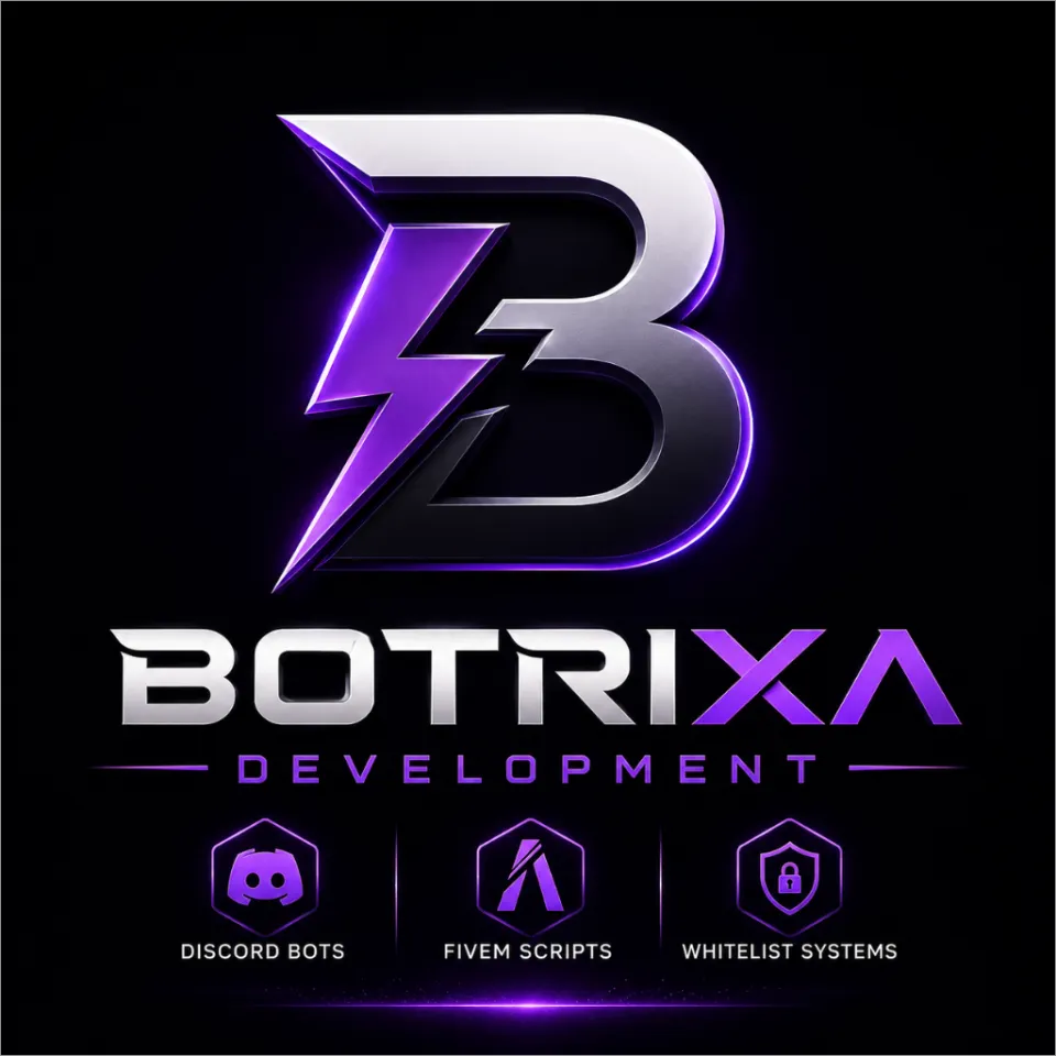 Botrixa Development Discord Bot Hizmetleri
